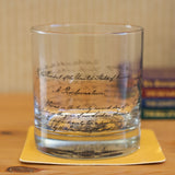 Emancipation Proclamation Rocks Glass