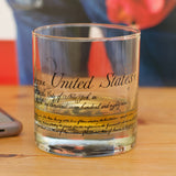 Bill of Rights Rocks Glass