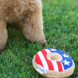 USA Donut Dog Toy
