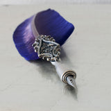 Violet Feather Pen