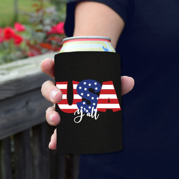 USA Y'all Can Coozie