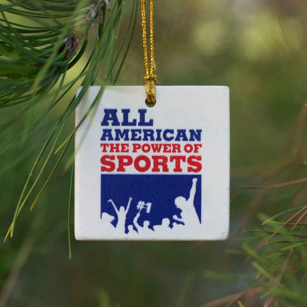 All American Tile Ornament