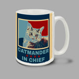 Catmander in Chief Coffee Mug