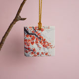 Cherry Blossom Tile Ornament