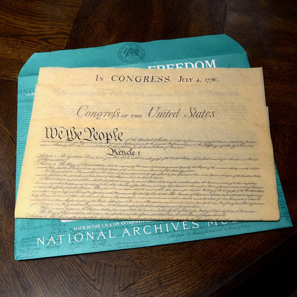 U.S. Constitution Full Size Four Page Replica – National Archives