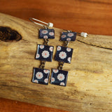 Cherry Blossom Crest Earrings