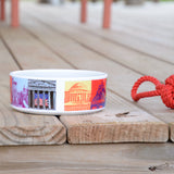 Capital Landmarks Art Dog Bowls