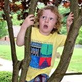 Capital Landmarks Art T-Shirt Kids Sizes