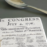 Declaration of Independence Tile Coaster