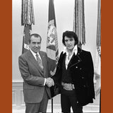 Elvis Nixon Canvas Print