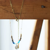 Gold Chain Cedar Tree Necklace