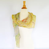 Historic Map of Washington Silk Scarf