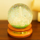 National Archives Building and Washington, D.C. Monuments Snow Globe