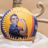 Rosie the Riveter Baseball