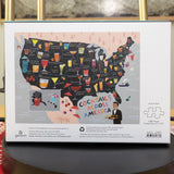 Cocktails Across America 1,000 Piece Puzzle