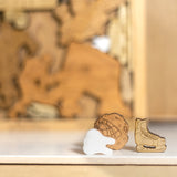 Hockey Fanatics Wooden Puzzle