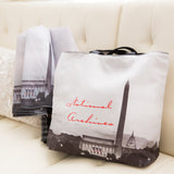 D.C. Night Scene Microfiber Tote Bag