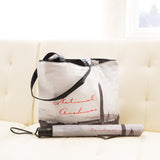 D.C. Night Scene Microfiber Tote Bag