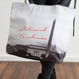 D.C. Night Scene Microfiber Tote Bag