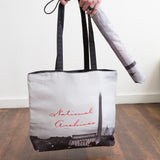 D.C. Night Scene Microfiber Tote Bag