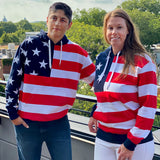 Patriotic Flag Hoodie