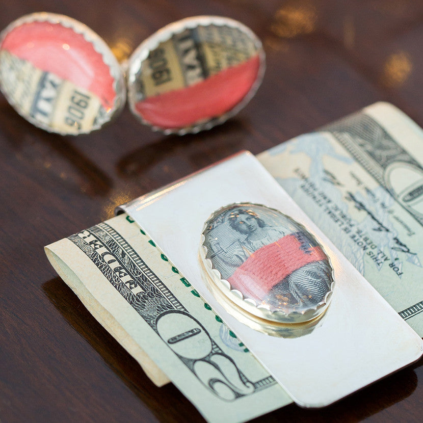 Red Tape Money Clip