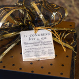 Declaration of Independence Tile Ornament