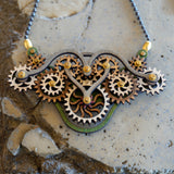 Winged Gear Pendant