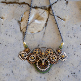 Winged Gear Pendant