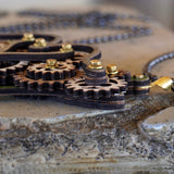 Winged Gear Pendant