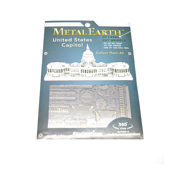 thumbnail image 2 of Fascinations Metal Earth - United States Capitol 3D Laser Cut Model Kit 2 of 2