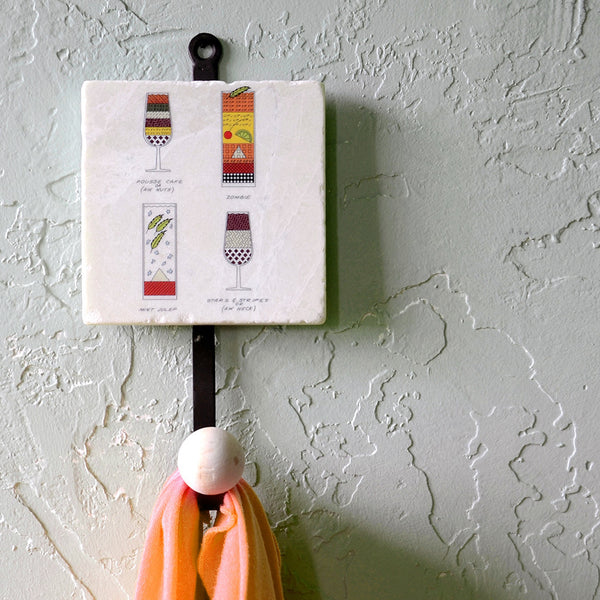Cocktail Construction Coat Hook