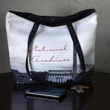 D.C. Night Scene Microfiber Tote Bag