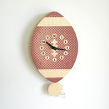 Pendulum Football Clock