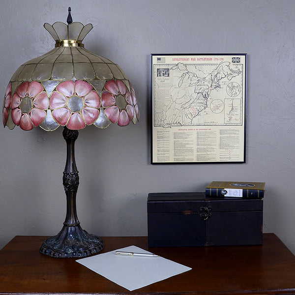 Parchment Revolutionary War Map 1775-1781