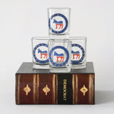 Democrat Shot Glasses