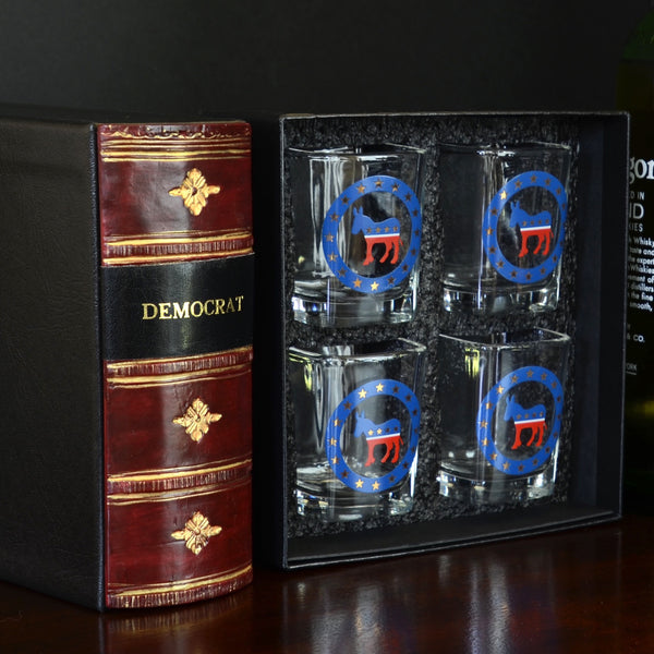 Democrat Shot Glasses