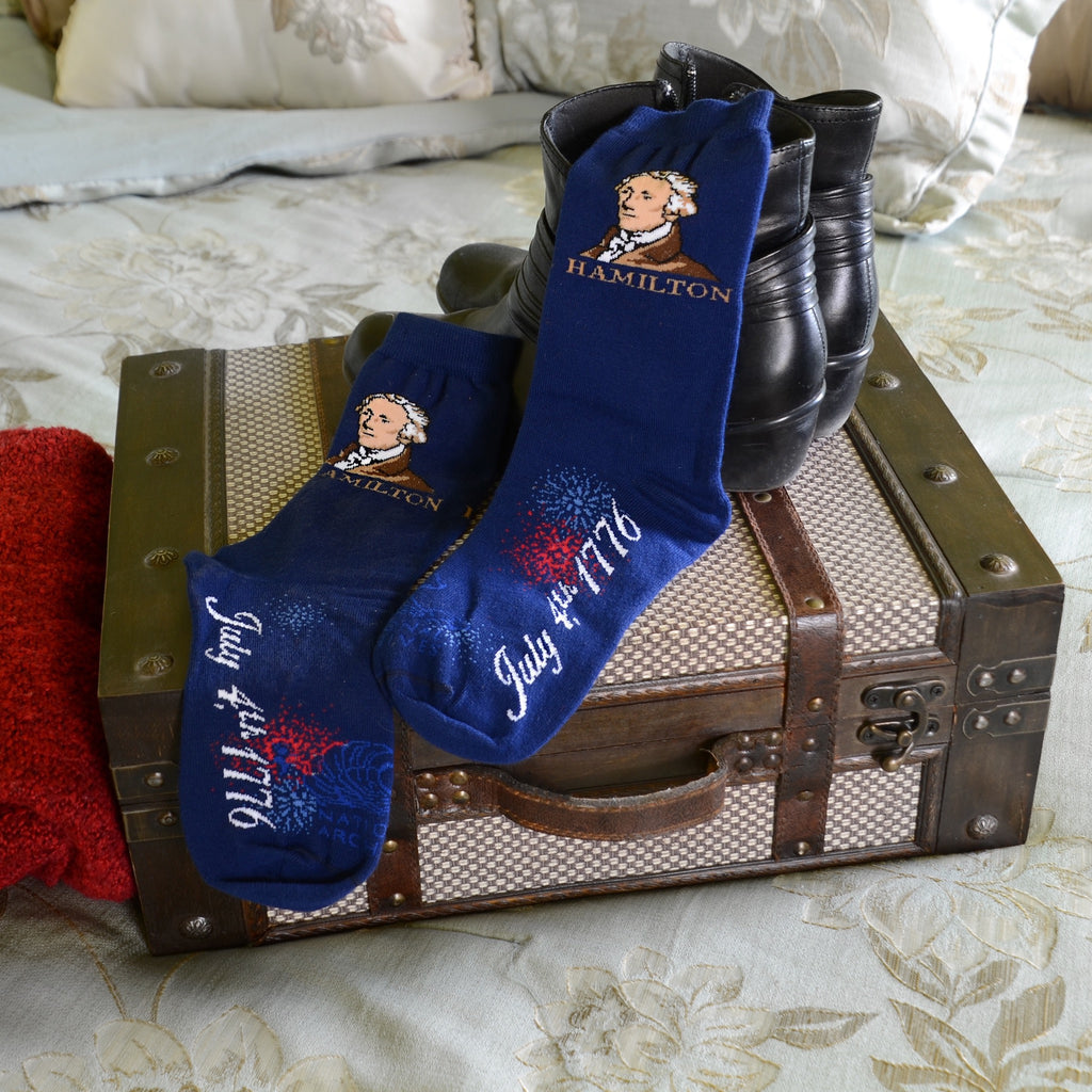 Hamilton 1776 Royal Blue Socks