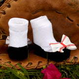 Little All Star White Baby Socks