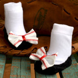 Little All Star White Baby Socks