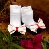 Little All Star White Baby Socks