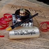 Constitution Scroll Ornament