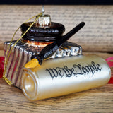 Constitution Scroll Ornament