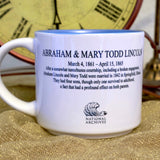 Presidential Couple Mug: Lincoln