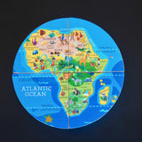 3D Wooden Earth Puzzle