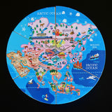 3D Wooden Earth Puzzle