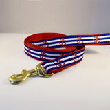 6 Foot Dog Leash: Anchors Aweigh