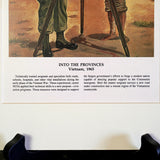 Into the Provinces, 1965 Vietnam War Matted Print