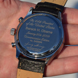 Commemorative Edition President Obama Chronograph Watch