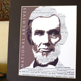 Lincoln Emancipation Matted Print